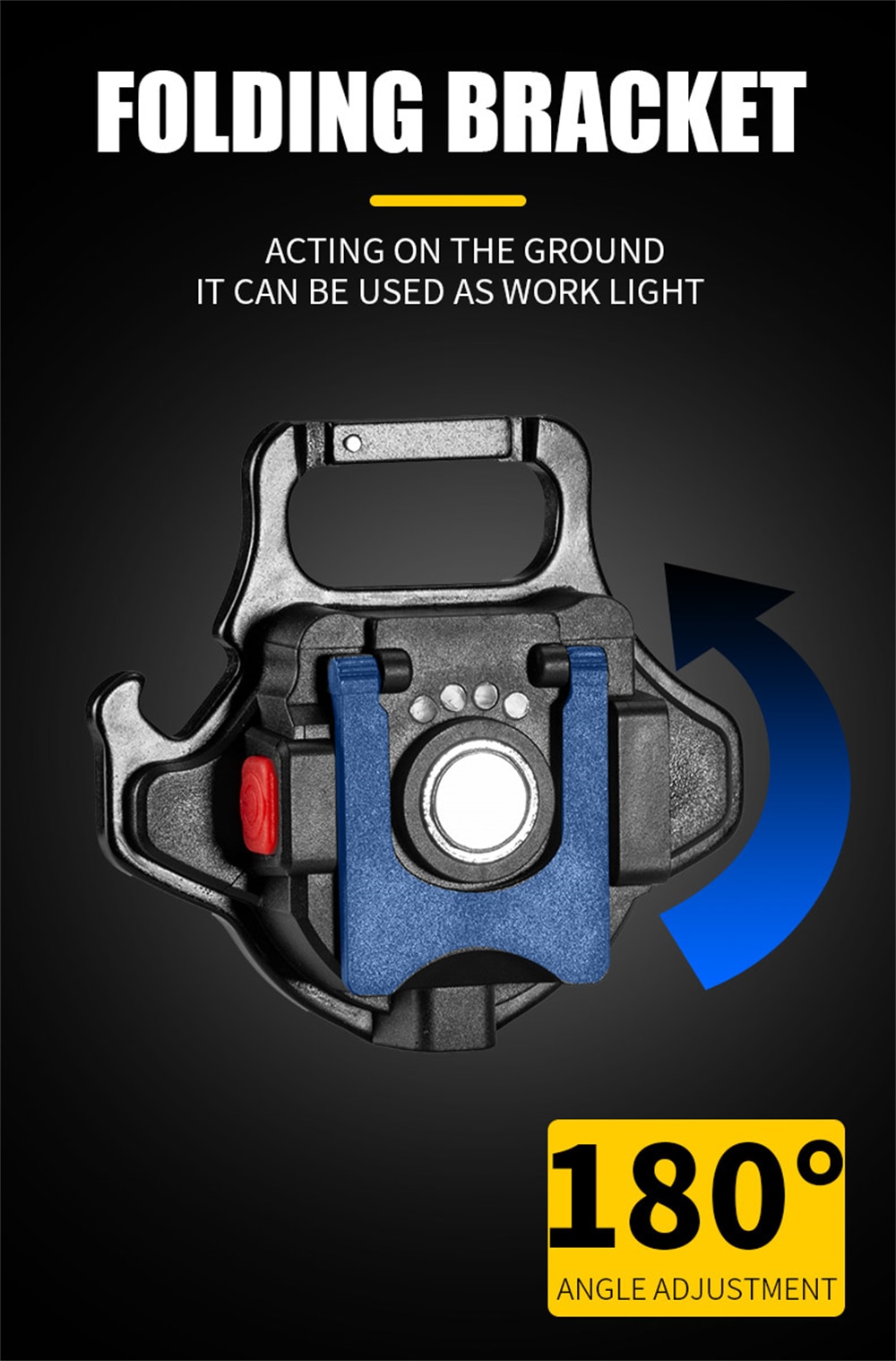 Mini Keychain Light COB Multifunctional Work Light Rechargeable C Portable Flashlight Repair Outdoor Waterproof Lighting Torch