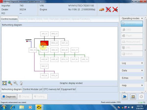 ODIS 2.23/2.22 Software for VW/AUDI imports/Faw/Shanghai/Skoda