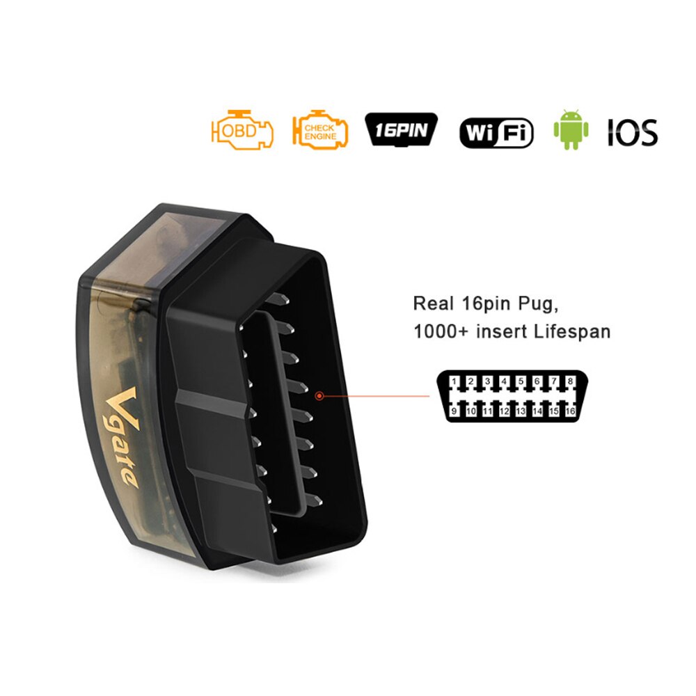 OBD2 Vgate iCar Pro 4.0/3.0/WIFI Diagnostic tool for bmw for toyota code reader Scanner For Android/IOS ELM327 V2.1 Auto odb2