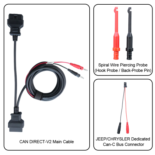 OBDSTAR CAN DIRECT-V2 Kit for X300 Classic G3/ Odo Master/ X300 Pro4