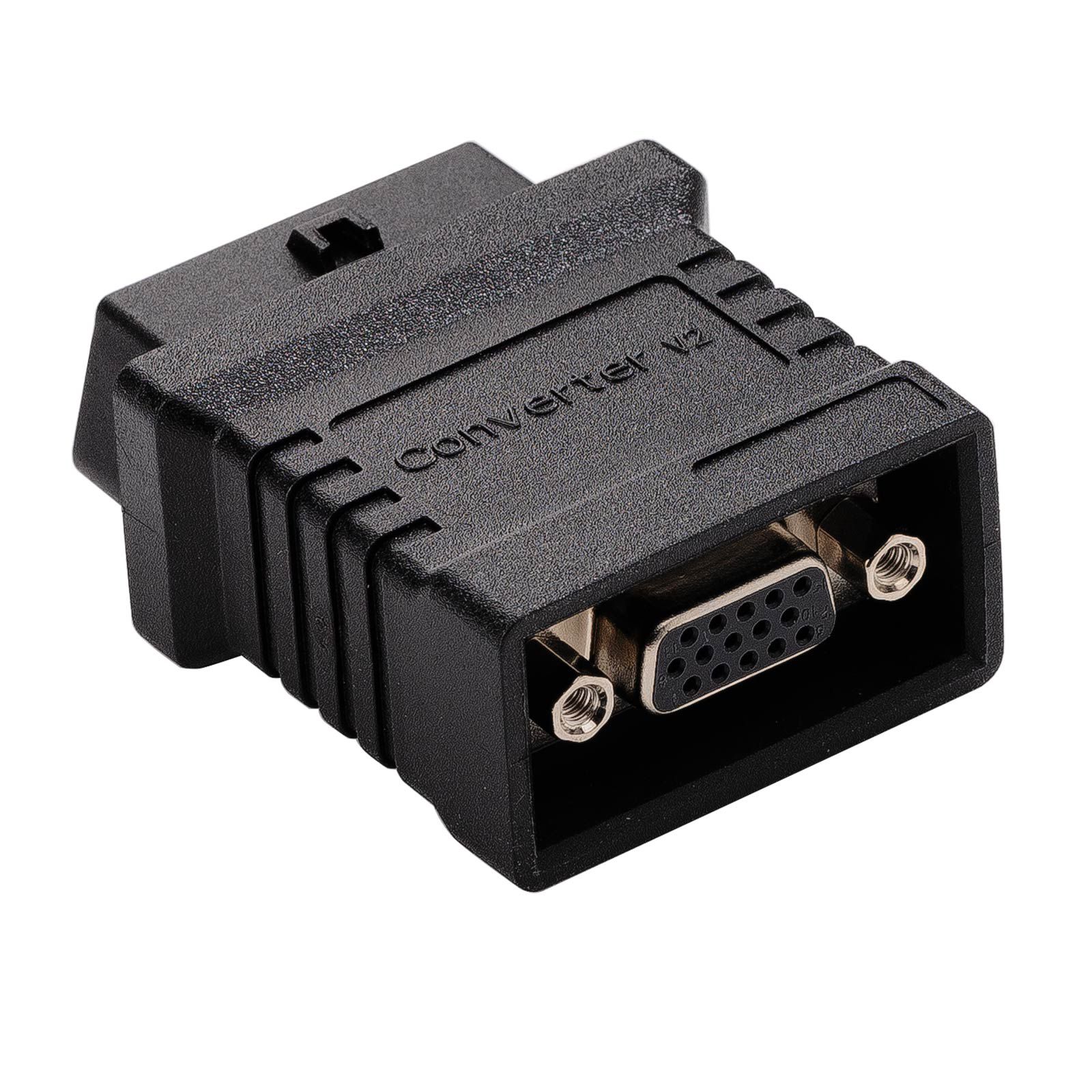 OBDSTAR Converter V2 DB15 to OBD16 Adapter Compatible with OBDSTAR DC706 and X300 Classic G3 and 3rd Party Devices Work with OBDSTAR TCM Connectors