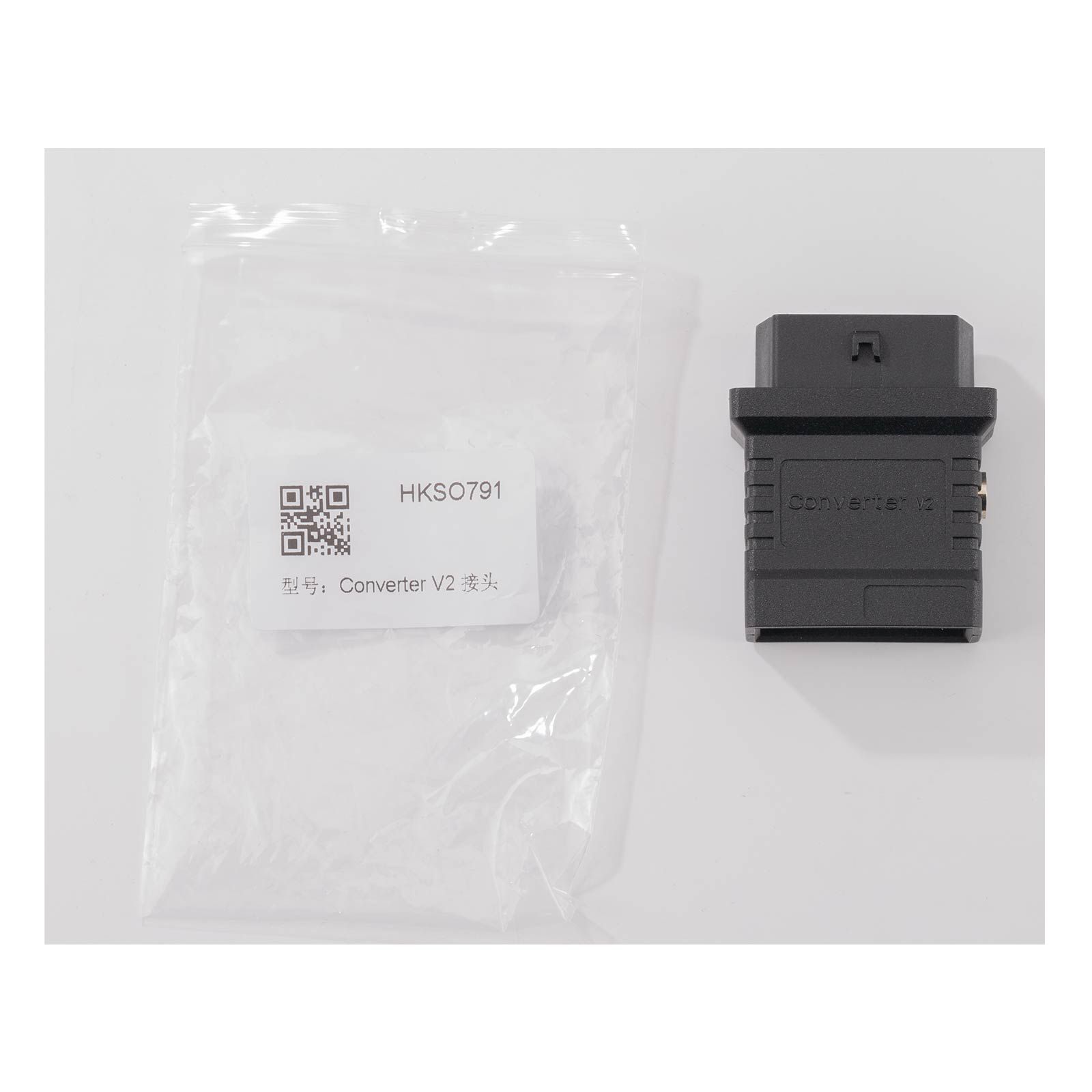 OBDSTAR Converter V2 DB15 to OBD16 Adapter Compatible with OBDSTAR DC706 and X300 Classic G3 and 3rd Party Devices Work with OBDSTAR TCM Connectors