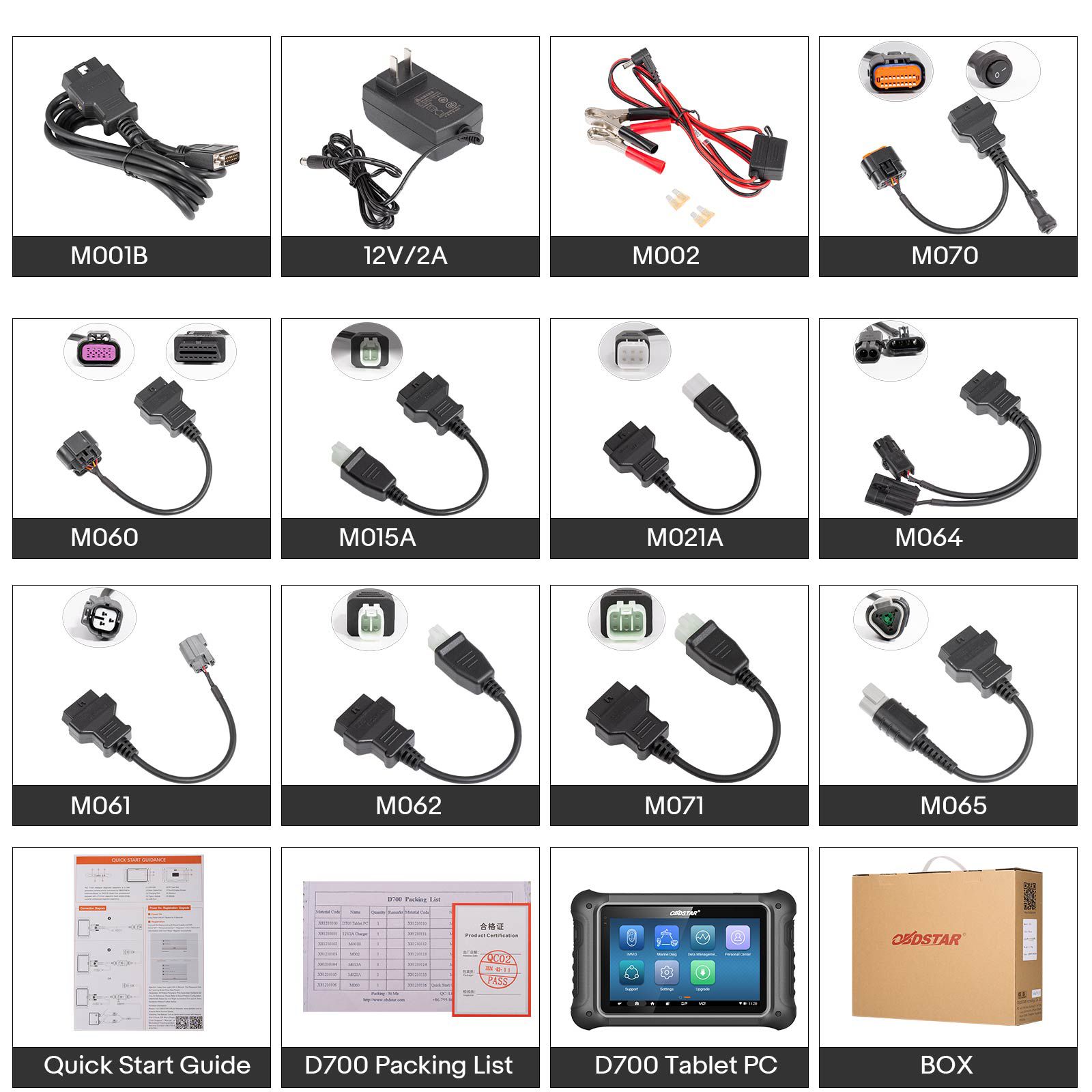 OBDSTAR D700 B for Outboard Intelligent Marine Scanner EVINRUDE, HIDEA, HONDA, JOHNSON, MARINER, MERCURY, PARSUN, SELVA, SEVEN, SUZUKI, TOHATSU,YAMAHA