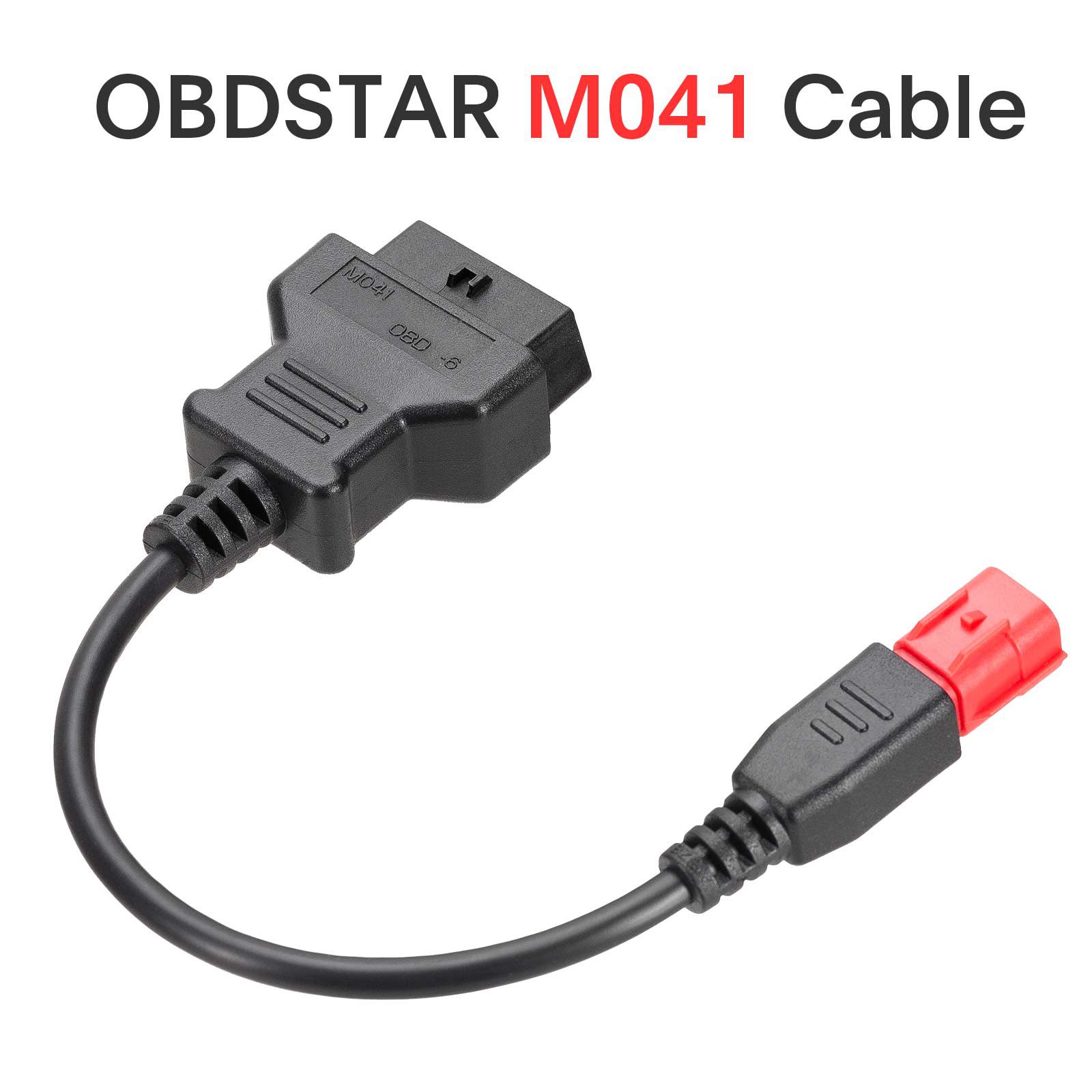 OBDSTAR M041 Cable for 2019- Ducati EURO V Motorcycle and Odometer Correction Function Ducati/ Harley Davison/ KTM motocycles