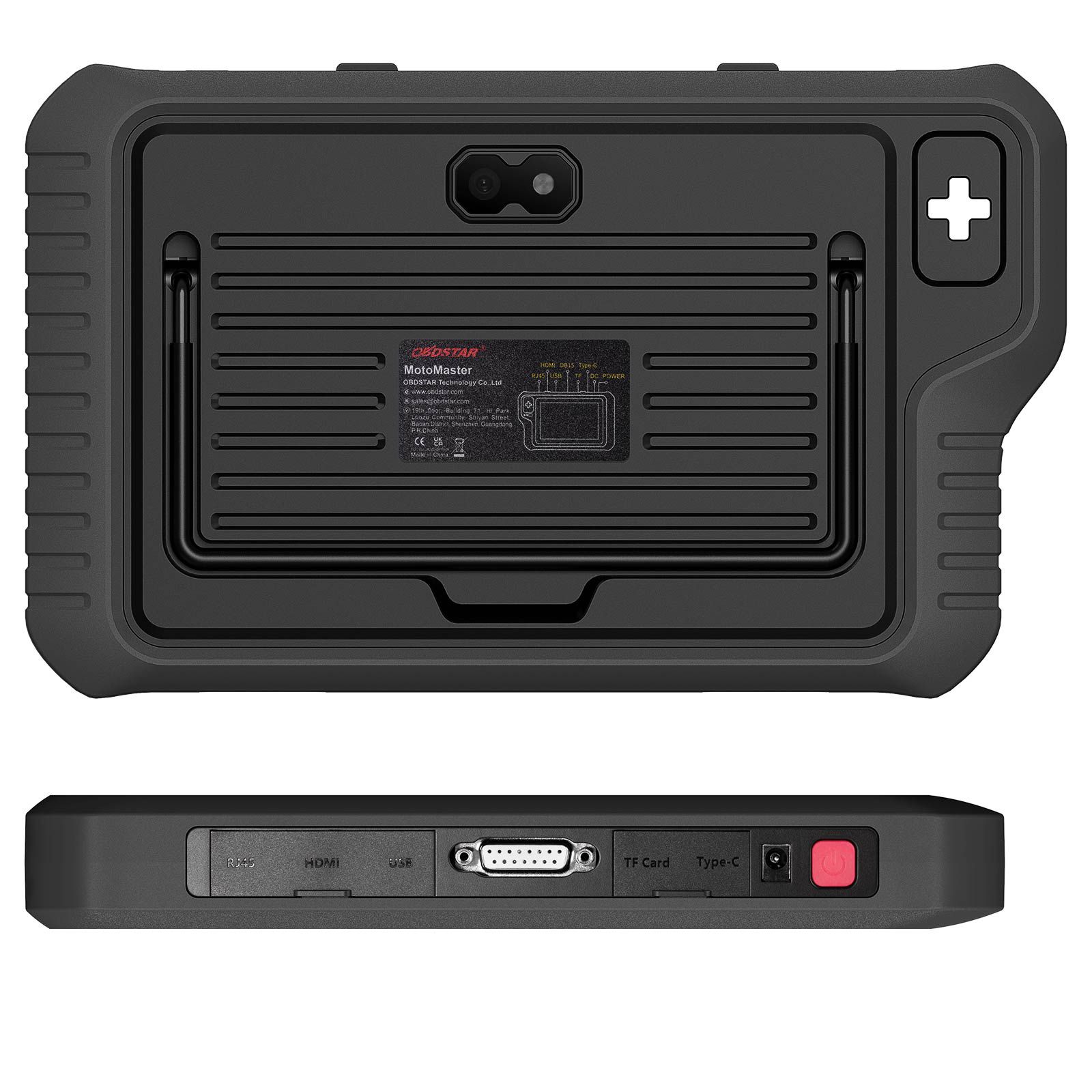 2025 OBDSTAR MOTOMASTER STD Motorcycle Scanner with Built-in CAN FD DoIP Support MOTO Diag IMΜΟ , ECU Flasher, ODO Meter, RFID, Remote Test