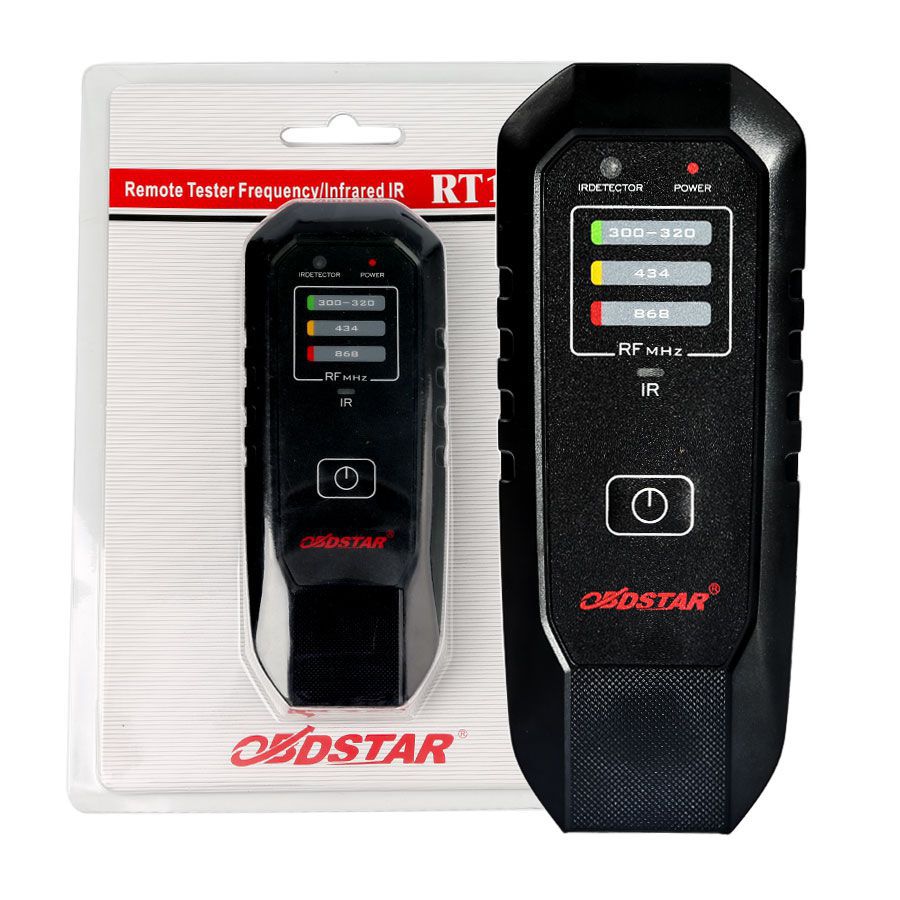 OBDSTAR RT100 Remote Tester Frequency/Infrared IR  Fits 300Mhz 320Mhz 434Mhz 868Mhz