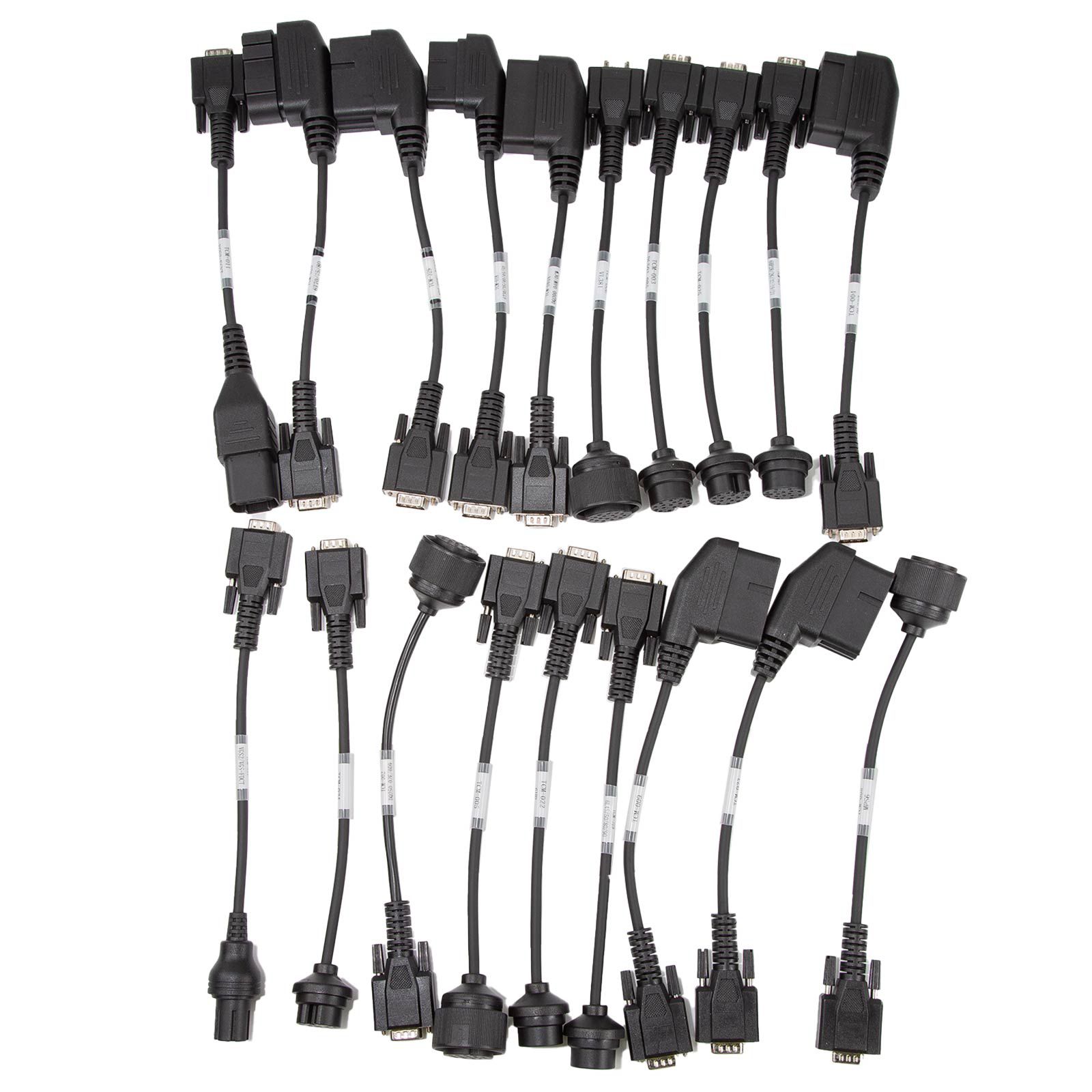 OBDSTAR TCM Connector Kit 19pcs Set for Transmission Mileage Calibration and ECU cloning Work with DC706 / G3