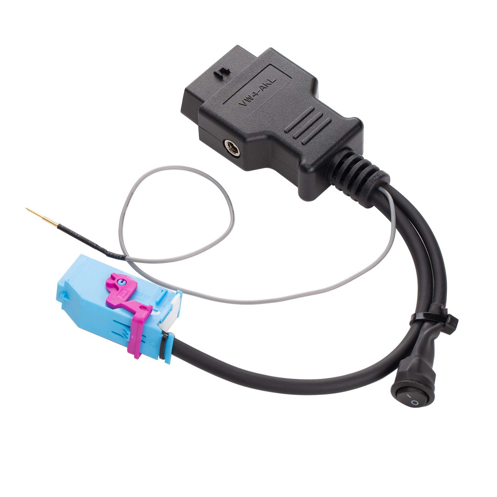 OBDSTAR VW4-AKL Cable For VW IMMO IV NEC24C64 and NEC24C32 All Keys Lost Work with X300 Classic G3/ X300 DP Plus/ X300 Pro4