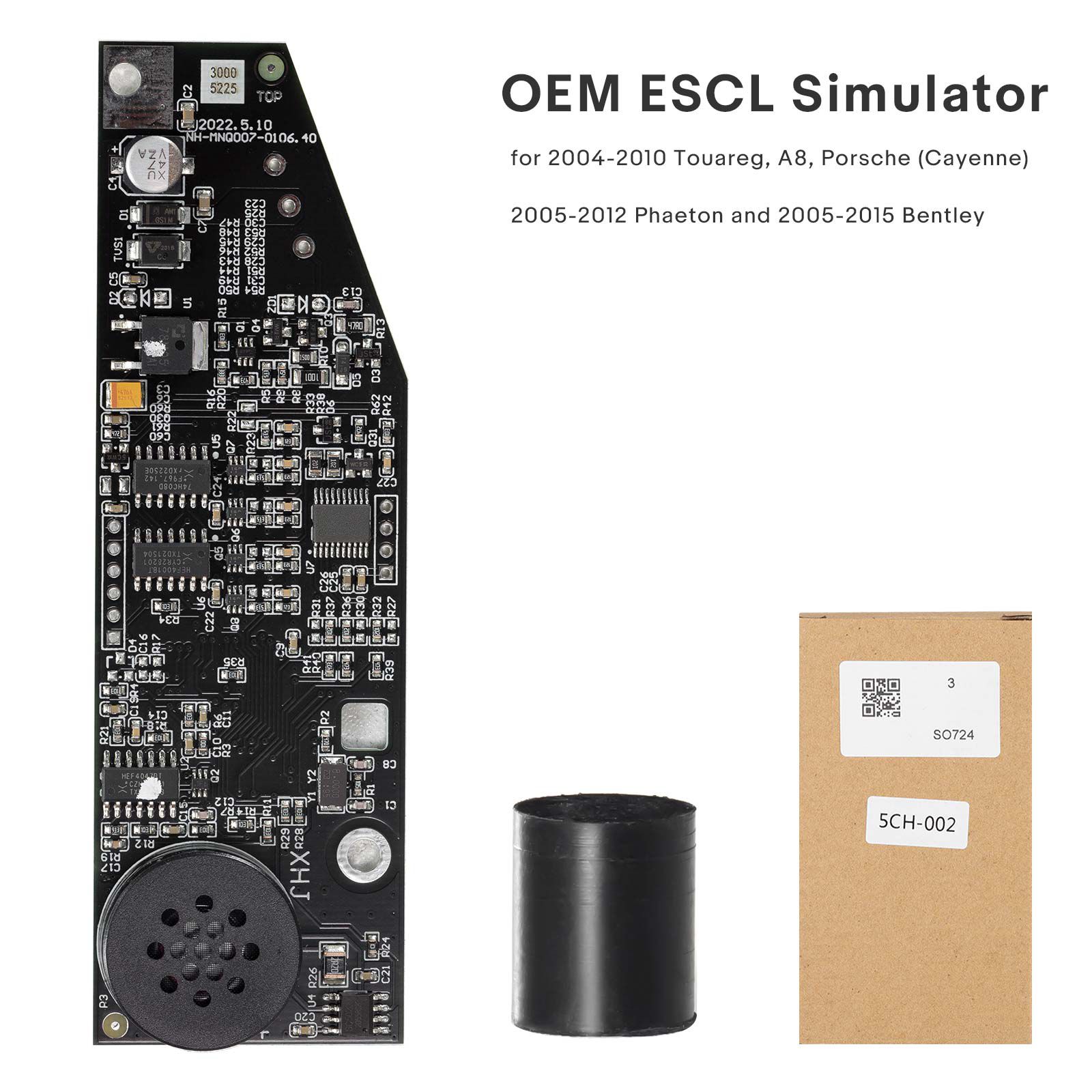 OEM ESCL Simulator for 2004-2010 Touareg, A8, Porsche (Cayenne), 2005-2012 Phaeton and 2005-2015 Bentley