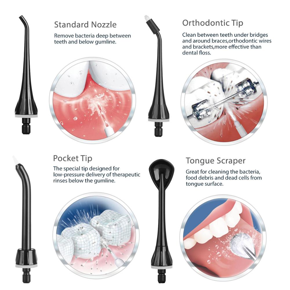 Oral Irrigator Rechargeable Water flosser Portable Dental Irrigator Teeth Clean Oral Dental Floss Water Jet irrigator