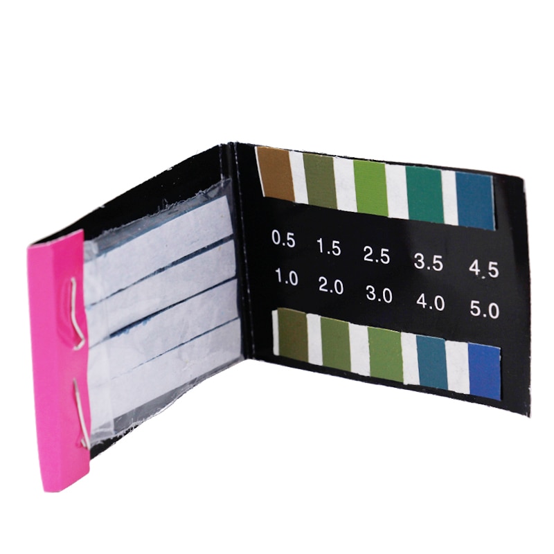80 Strips short-range PH Alkaline Acid 0.5-5.0 indicator litmus paper ph test strips