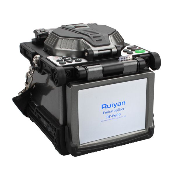Original RY-F600 Fusion Splicer with Optical Fiber Cleaver automatic focus function 5.6