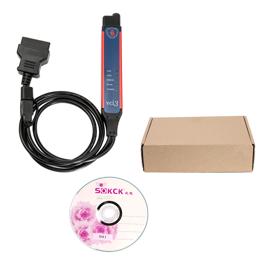V2.49.3 Scania VCI-3 VCI3 Scanner Wifi Diagnostic Tool for Scania B Quality