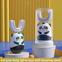 Sonic Children Toothbrush Cartoon Panda Pattern Brush For 3-13 Old Kid Baby Smart 360 Degrees Toothbrush Soft Replacement Heat