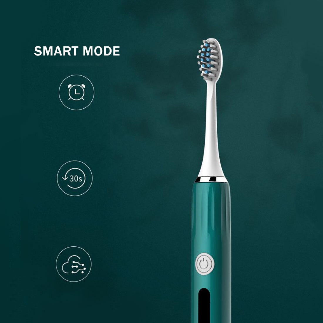 Sonic Electric Toothbrush Adult Timer Sonic Toothbrush IPX7 Waterproof Teeth Whitening Toothbrush Travel box Brush Head Set