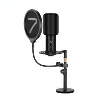 SR-AU01-K2 Cardioid Condenser USB Microphone for computer/Phone,Great for Gaming, Podcast, LiveStreaming, YouTube