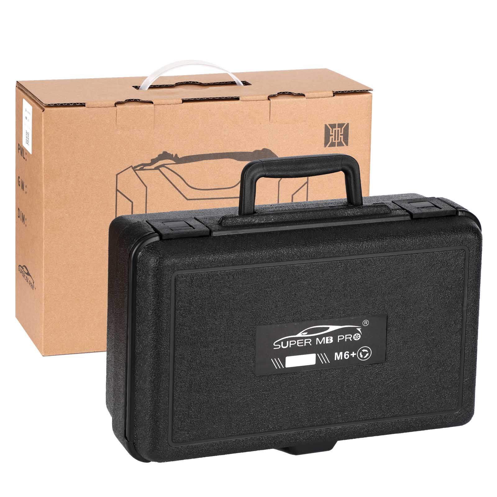 2025 Super MB Pro M6+ PRO OBD Standard Version for BENZ DOIP Wireless Diagnosis Tool with OBD2 16pin Cable + USB Cable