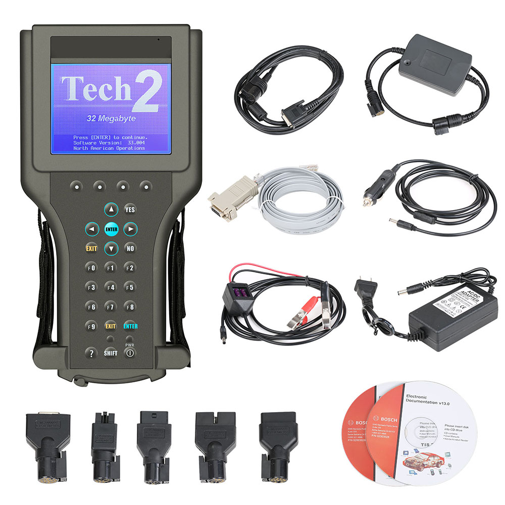 GM Tech2 Diagnostic Scanner For SAAB,OPEL,SUZUKI,ISUZU,Holden with TIS2000 Software Full Package