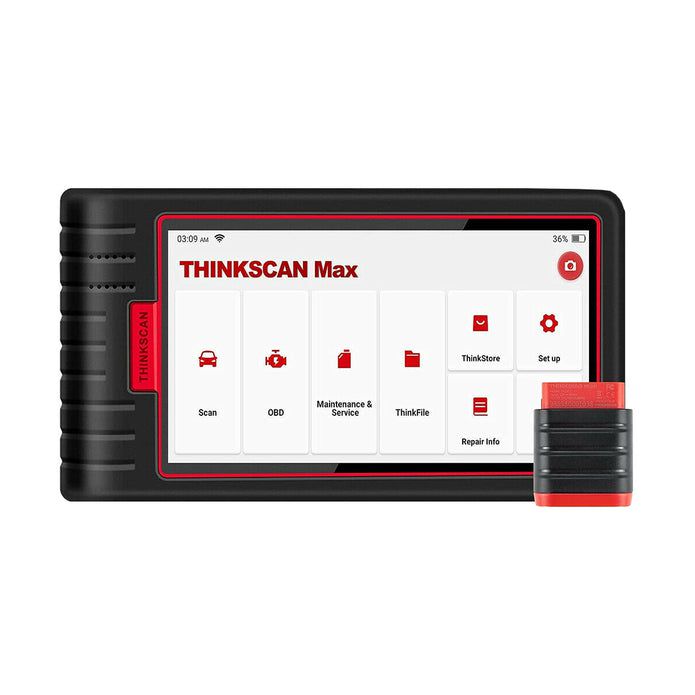 THINKCAR ThinkScan Max All System Car Diagnostic Scanner with 28 Maintenance Functions Lifetime Free Update