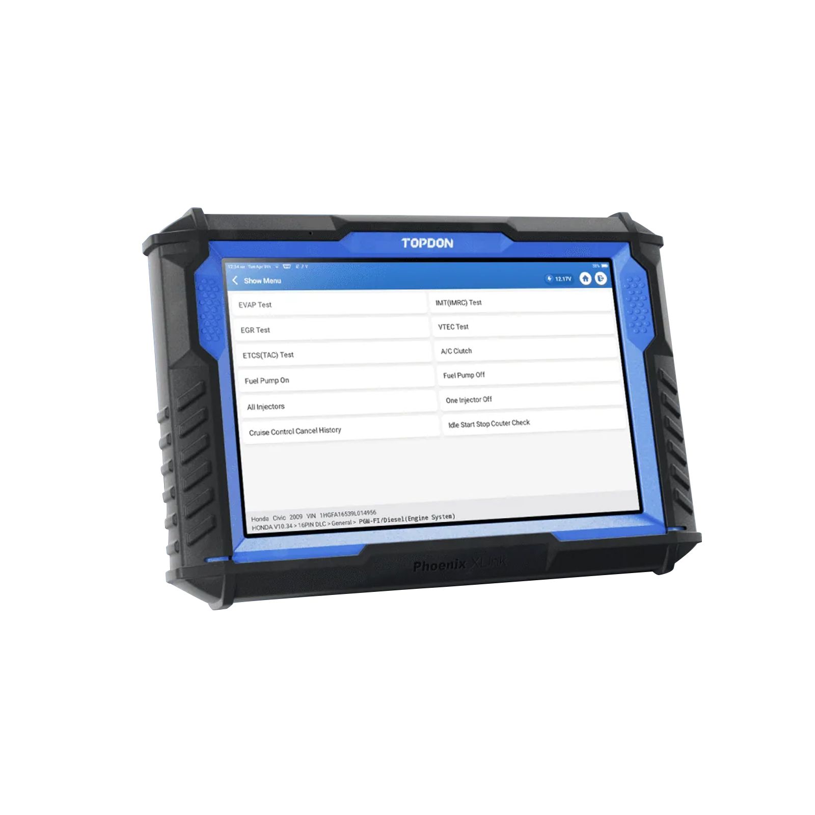 TOPDON Phoenix XLink Support OE-Level Full System Diagnostics, 41+ Maintenance Services, CAN-FD & DoIP