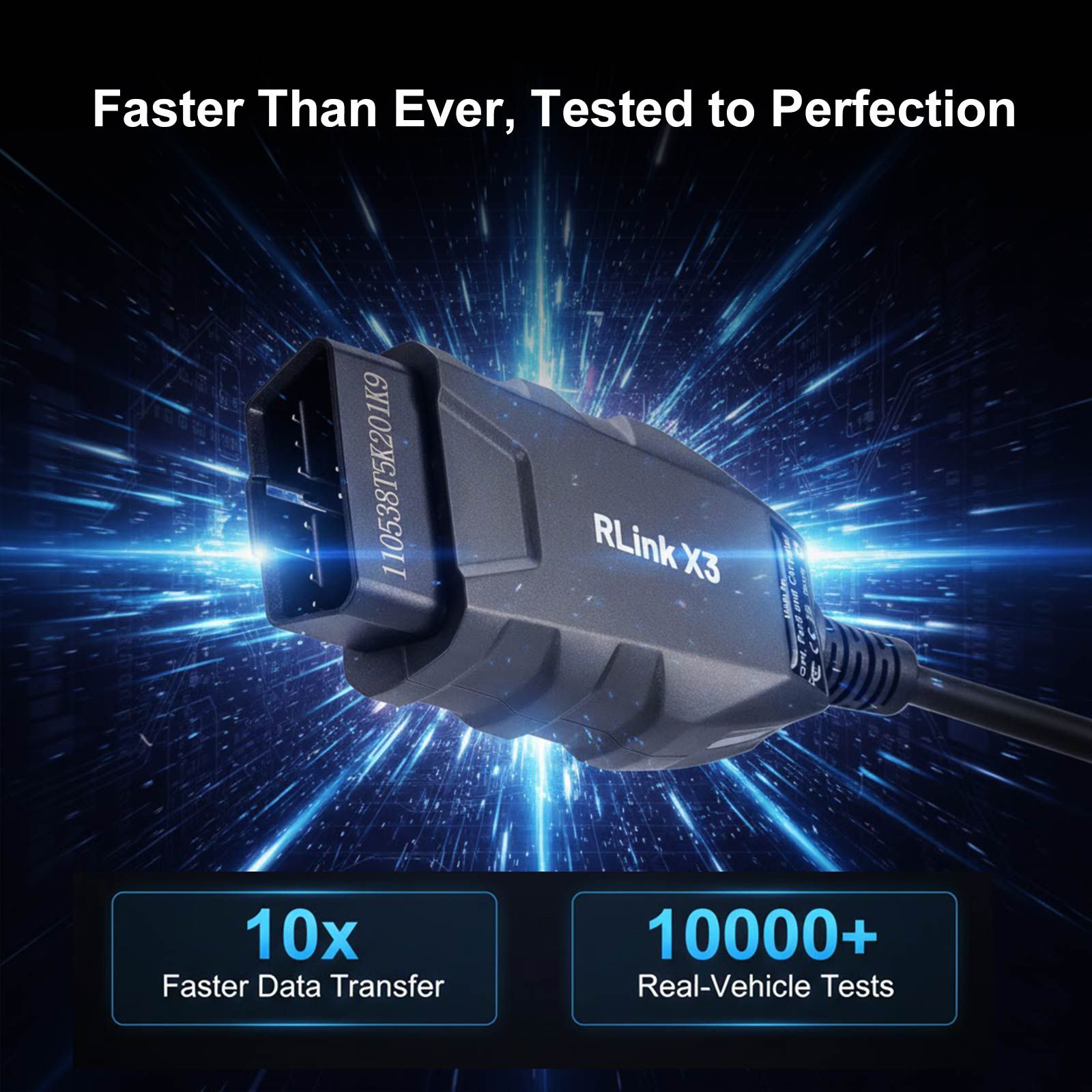 2025 TOPDON RLink X3 J2534 Pass-thru Programmer for US Vehicle Brands for GM, Ford, and Chrysler