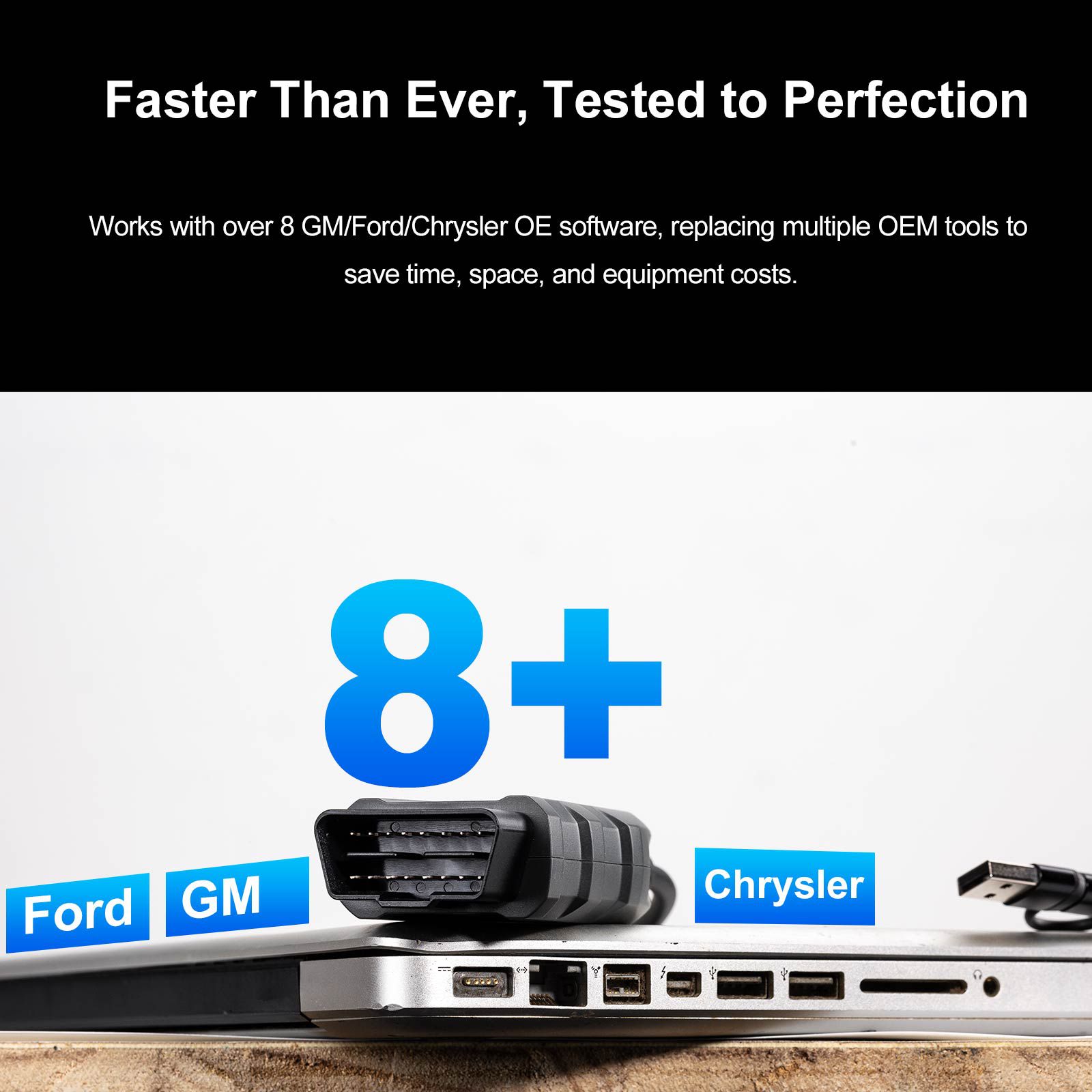 2025 TOPDON RLink X3 J2534 Pass-thru Programmer for US Vehicle Brands for GM, Ford, and Chrysler