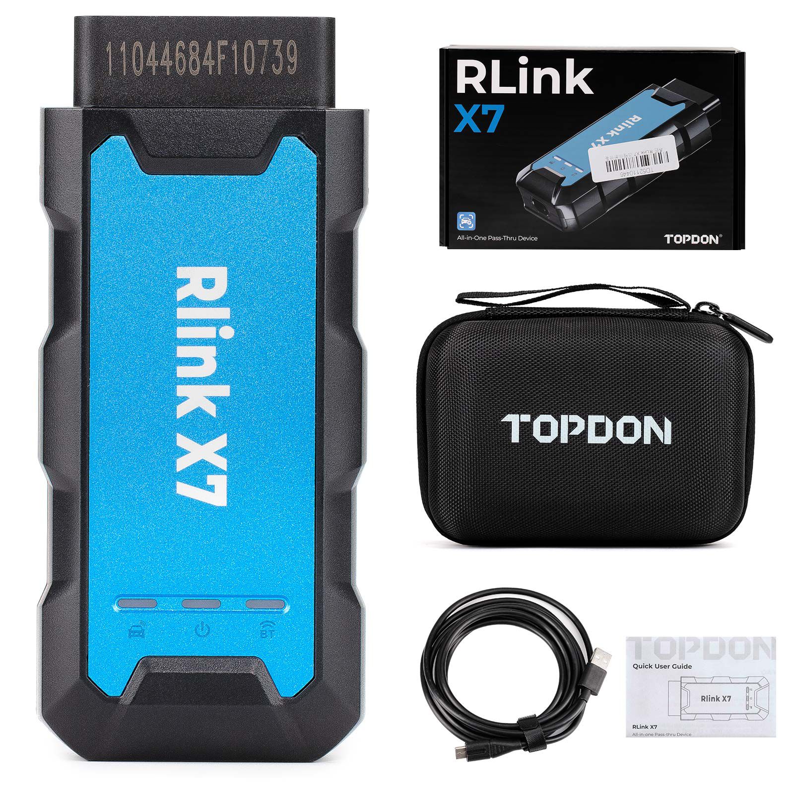 TOPDON RLink X7 for JLR Support CAN-FD/DoIP, Coding/Programming, Fit for Land Rover, Jaguar