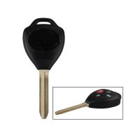 5pcs/lot Remote Key Shell 4 Button for Toyota (with red dot with sticker)