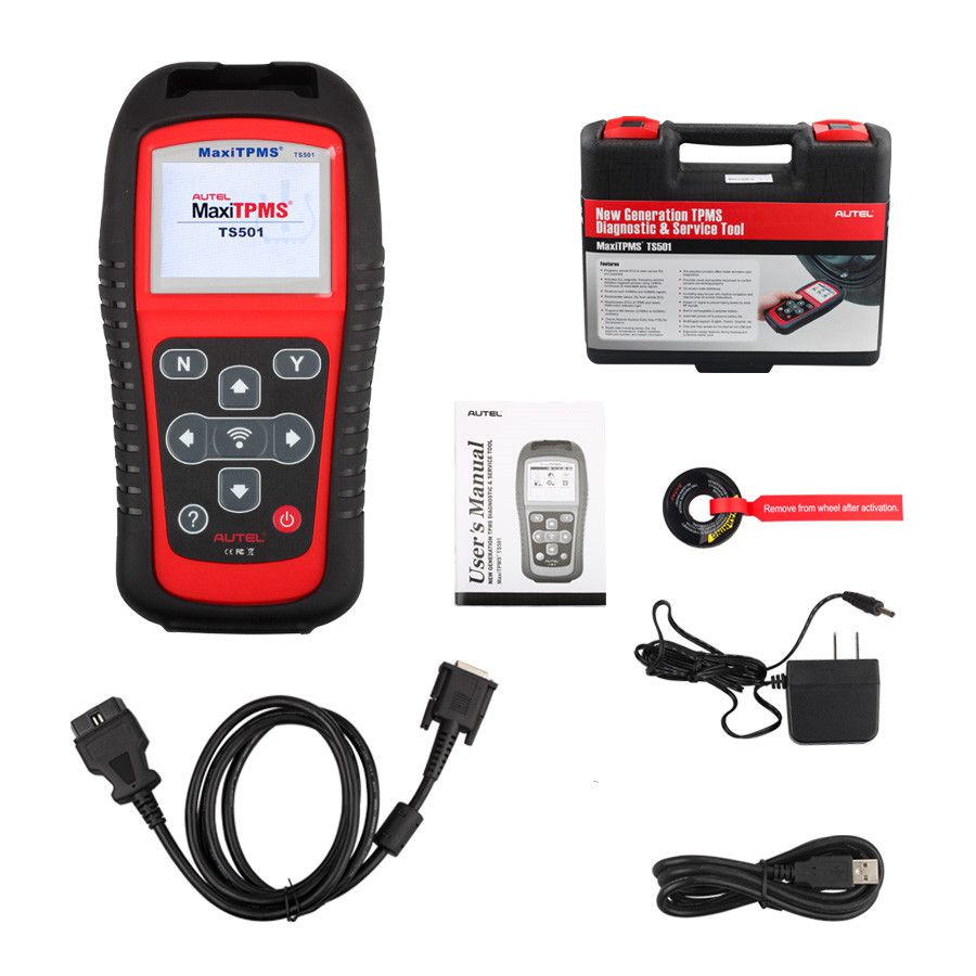 Autel MaxiTPMS TS501 TPMS Diagnostic And Service Tool Free Update Online Lifetime