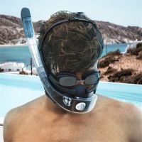 New Underwater Scuba Diving Snorkeling Mask Full Fry Split Diving Mask Adults And Children Swimming Diving Mask Equipment