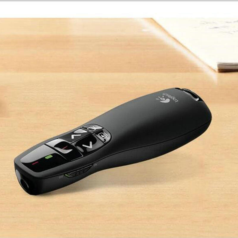 USB Wireless Presenter Red Laser Pointer PPT Remote Control Pointer pen for PowerPoint Presentation teacher logitech R400