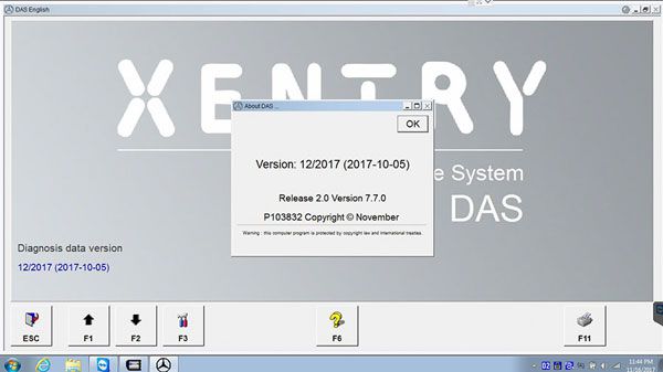 V2017.12 MB Star SD Connect Compact C4 Software Xentry OpenShell WIN7 256GB SSD DELL D630 Format With DTS Monaco & Vediamo
