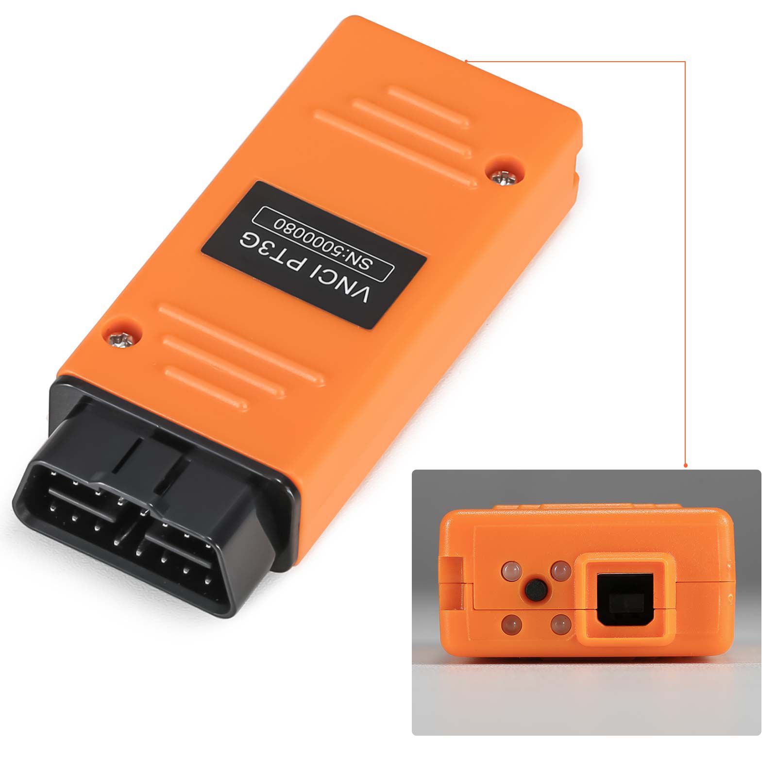 2024 VNCI PT3G Diagnostic Scanner for PIWIS Supports DOIP CANFD USB WiFi and LAN connection Plug and Play