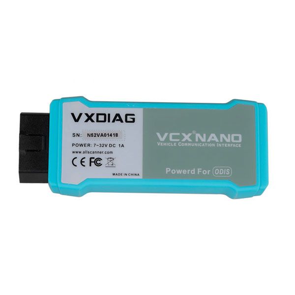 WIFI Version VXDIAG VCX NANO 5054 ODIS V5.1.5 Support UDS Protocol and Multi-language