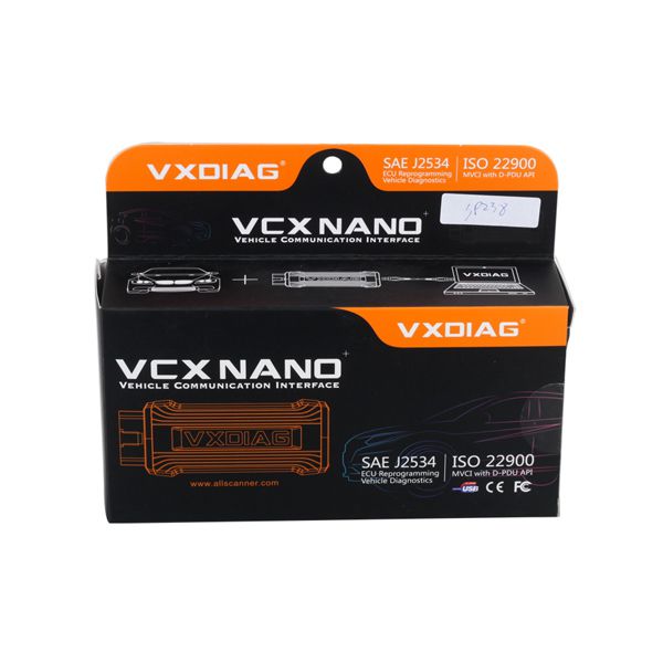 VXDIAG VCX NANO 5054A ODIS V4.4.1 USB Version Support UDS Protocol with Multi-languages