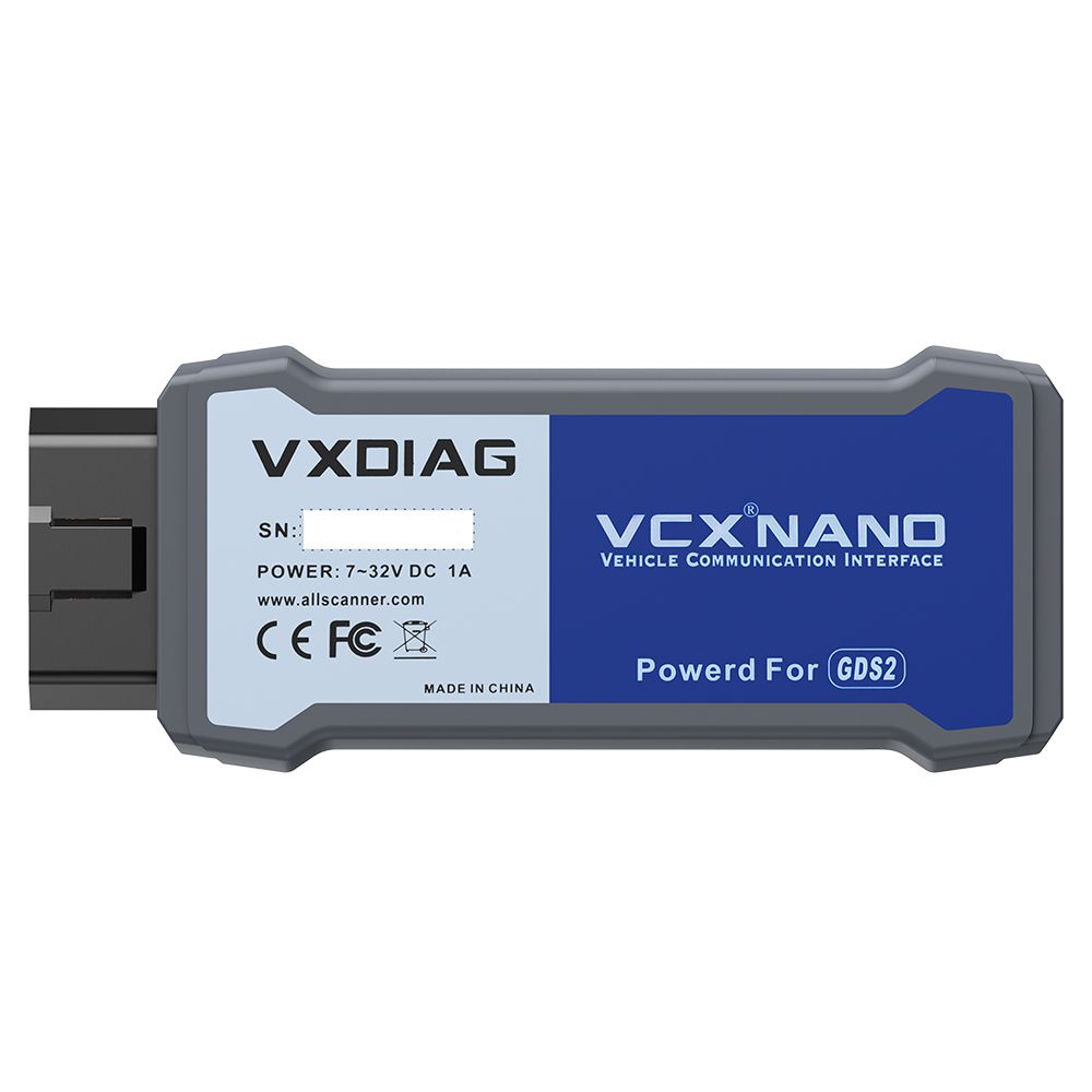 VXDIAG VCX NANO Multiple GDS2 and TIS2WEB Diagnostic/Programming System for GM/Opel