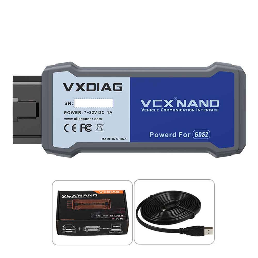 USB Version VXDIAG VCX Nano for GM And OPEL Diagnostic Tool