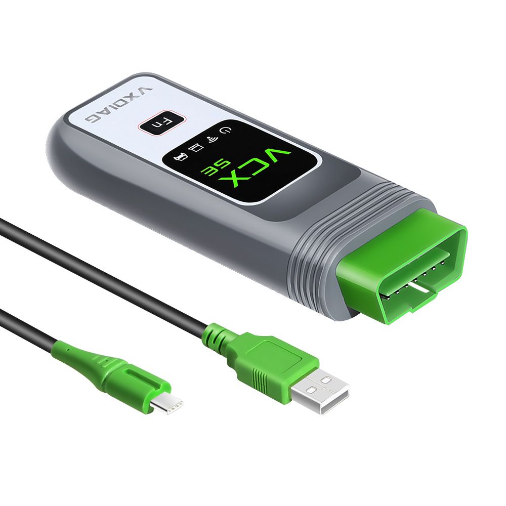 VXDIAG VCX SE for PSA Peugeot Citroen DS Opel after 2006 J2534 Passthru Device Support wifi and Type C USB