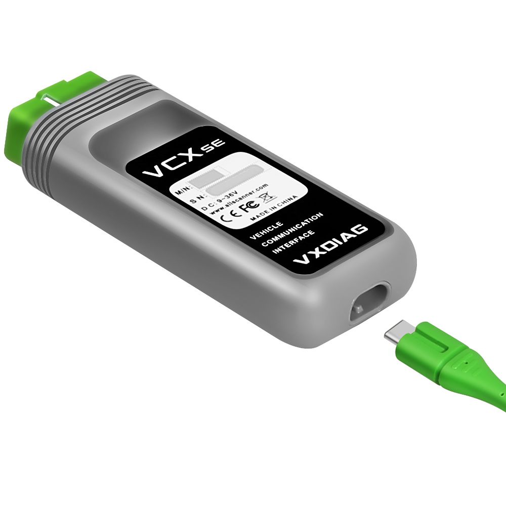 VXDIAG VCX SE for PSA Peugeot Citroen DS Opel after 2006 J2534 Passthru Device Support wifi and Type C USB