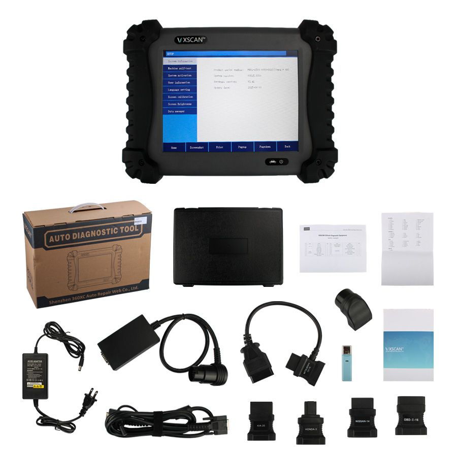 VXSCAN C8 Gasoline Automotive Diagnostic Tool with One Year Free Software Update Online