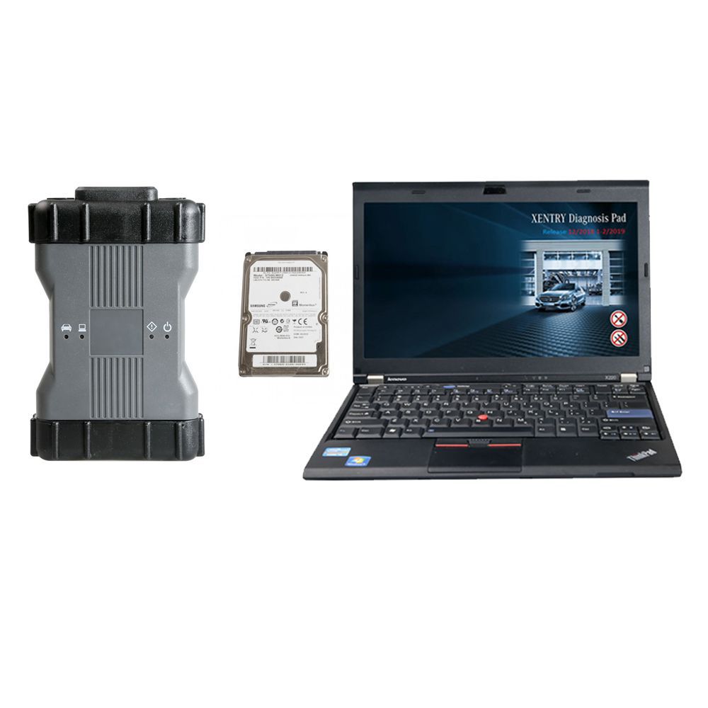 V2021.6 Wifi Benz C6 OEM DOIP Xentry Diagnostic VCI with Keygen Plus Lenovo X220 Laptop with 500GB Sofware HDD