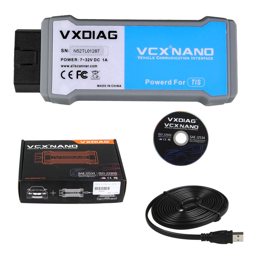 WIFI VCX NANO VW ODIS, USB VCX NANO Toyota or Volvo with  500GB HDD Software Pre-installed on Lenovo X220 Laptop