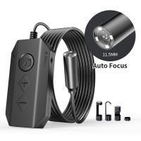 Auto Focus Wireless Endoscope IP67 Waterproof WiFi Borescope Inspection 5.0 Megapixels 4X Zoom Snake Camera for Android and iOS