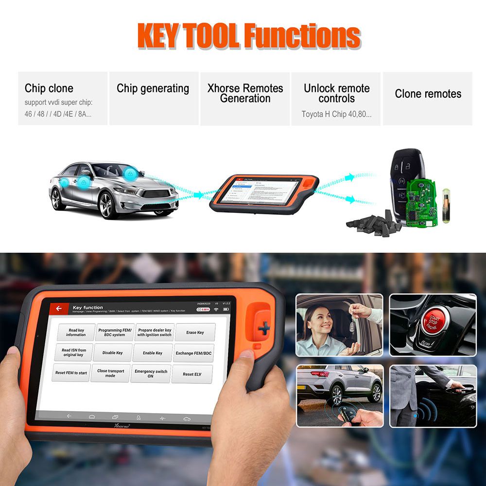 Xhorse VVDI Key Tool Plus VAG Version Supports VAG VW Audi Porsche IMMO Programming with Free VW MQB48-NEC35xx License