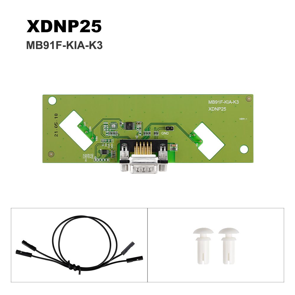 Xhorse XDNPP3 MB91F Doshboard Adapters Solder-Free Honda KIA Hyundai Set Work with VVDI Prog/ MINI PROG and KEY TOOL PLUS