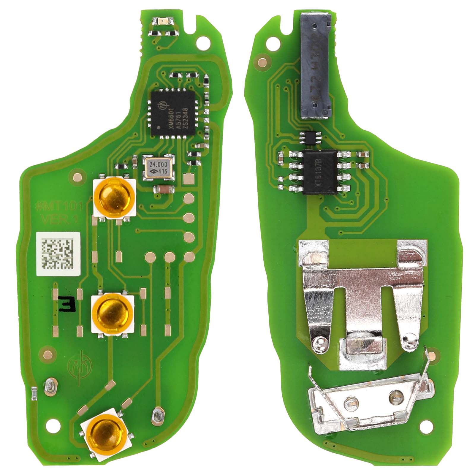 2025 XHORSE XEPG00EN Special PCB Board Super Remotes with XT27B Super Chip 3 Buttons 5pcs/lot