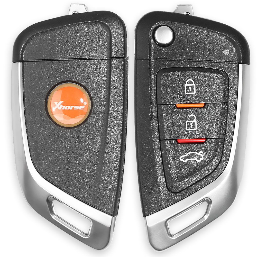 XHORSE XKKF02EN Universal Remote Car Key with 3 Buttons for VVDI Key Tool and VVDI2 (English Version) 5pcs/lot