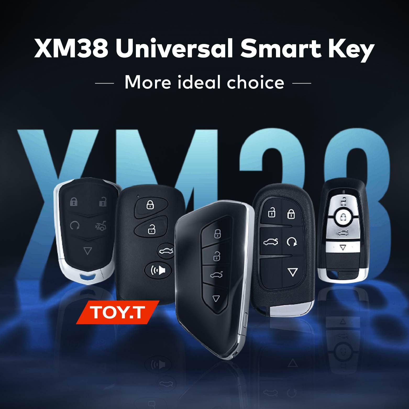 XHORSE XSJP01EN TOY.T XM38 Universal Smart Key 5pcs/lot