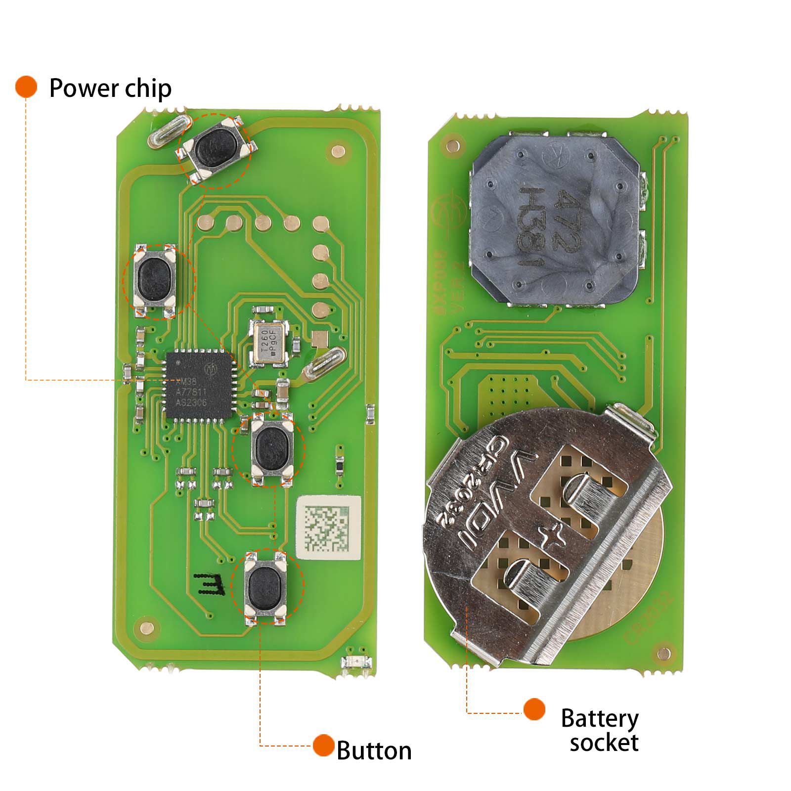 XHORSE XSTO03EN TOY.T XM38 Universal Smart Key