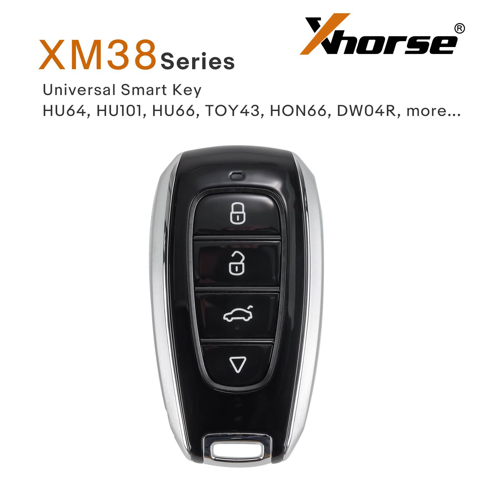 2024 XHORSE XXSSBR0EN SU.BR Style 4 Buttons XM38 Series Universal Smart Key 5pcs/lot